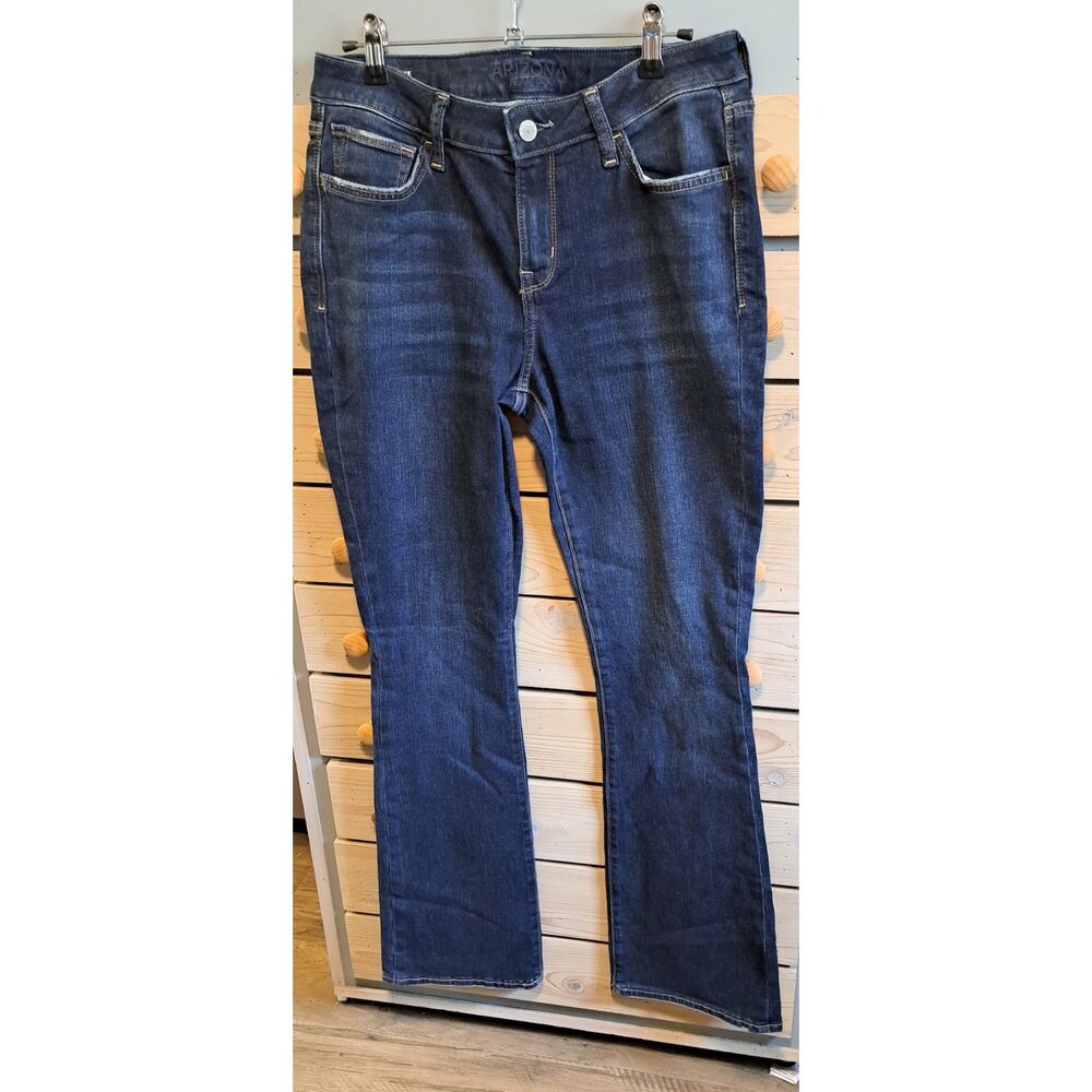 Arizona Jeans Co. Juniors Dark Wash Boot Cut Jeans – Size 9 | Y2K Retro Vintage